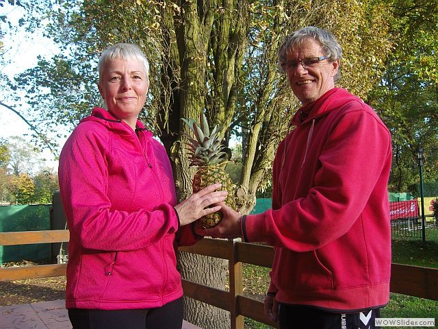 eine goldene für Beate