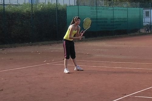 Elisa in Lauerstellung