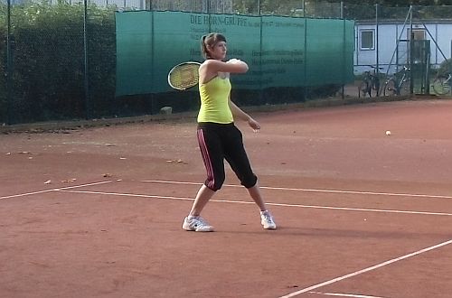 ... und voll durchgezogen