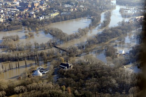 Ziegelwiese als Seenplatte