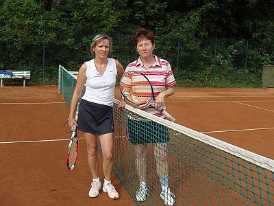 vor dem Einzel Hfers - Mrke