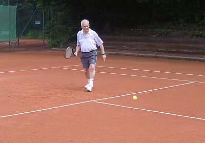 ... und den Ball ansehen