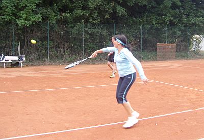 Akrobatische Einlage von Regina