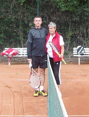 Hoch konzentriert vor dem Match