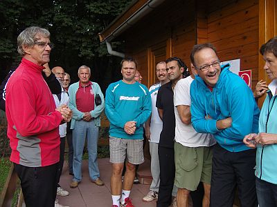 Eröffnung mit Dankeschön