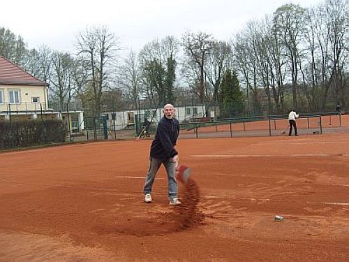 und mit viel Schwung